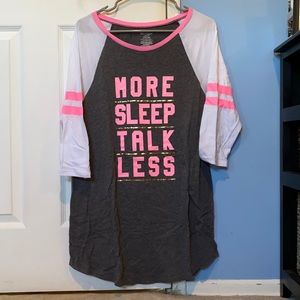 Pink Sleepwear night gown